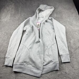 Active Life Cardigan Open-Front Womens Small Gray Long Sleeve‎ NWT